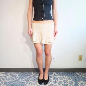 Women's Cream Skirt